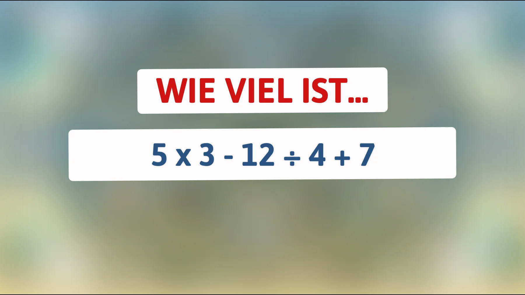 Hast du den Verstand eines Genies? Löse dieses komplexe Rätsel und finde die verborgene Antwort!"