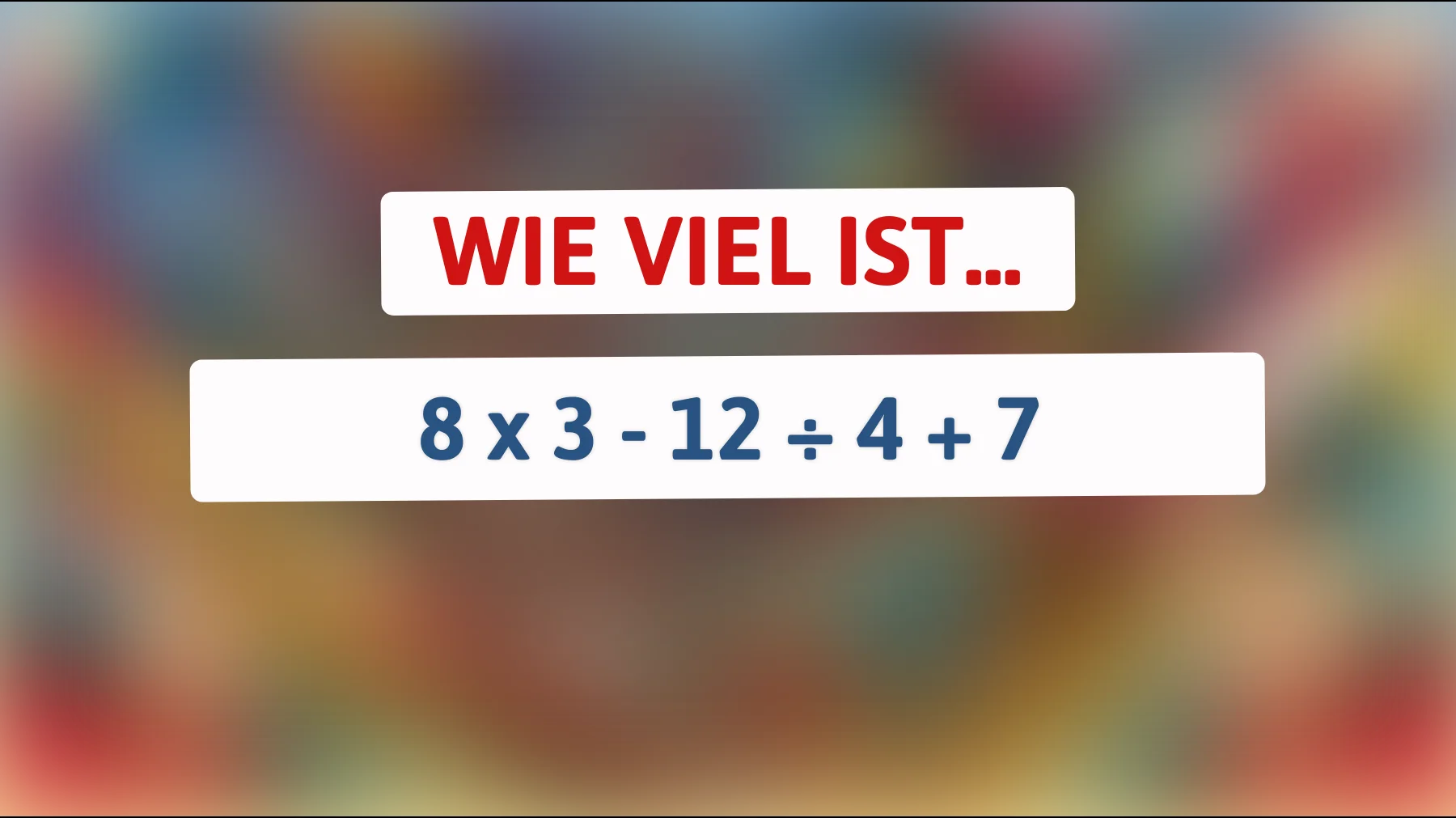 Kannst du das knifflige Rätsel lösen, das selbst Matheprofis ins Grübeln bringt? Zeig, was du drauf hast!"