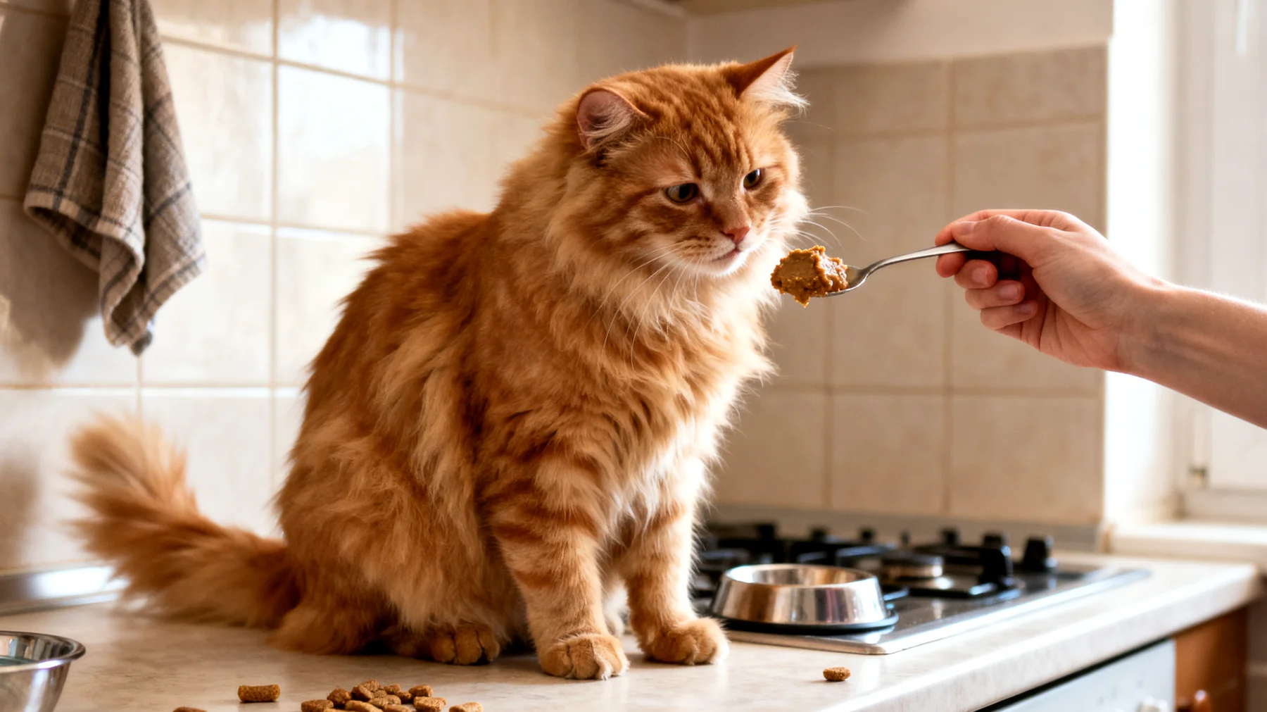 Katzen leiden häufig unter Verdauungsproblemen wie Haarballen, die mit natürlichen Hausmitteln wie Malzpaste, Kürbispüree oder speziellen Katzengräsern gelindert werden können"