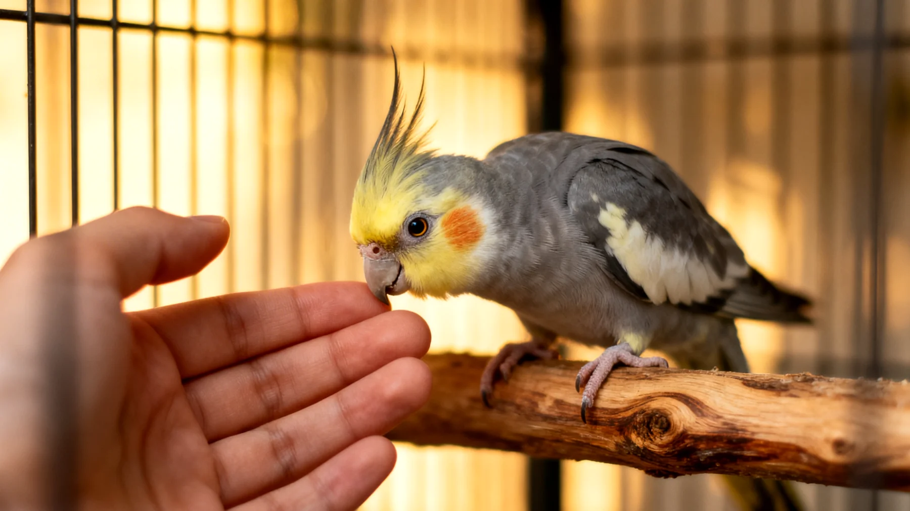 Nymphensittich-Küken benötigen bei der Adoption und Eingewöhnung besondere Aufmerksamkeit hinsichtlich Handzahm-Training, schrittweiser Käfigeingewöhnung und dem Aufbau von Vertrauen, wobei die sensible Prägungsphase optimal genutzt werden muss, um zahme und sozial gut angepasste Vögel zu entwickeln"