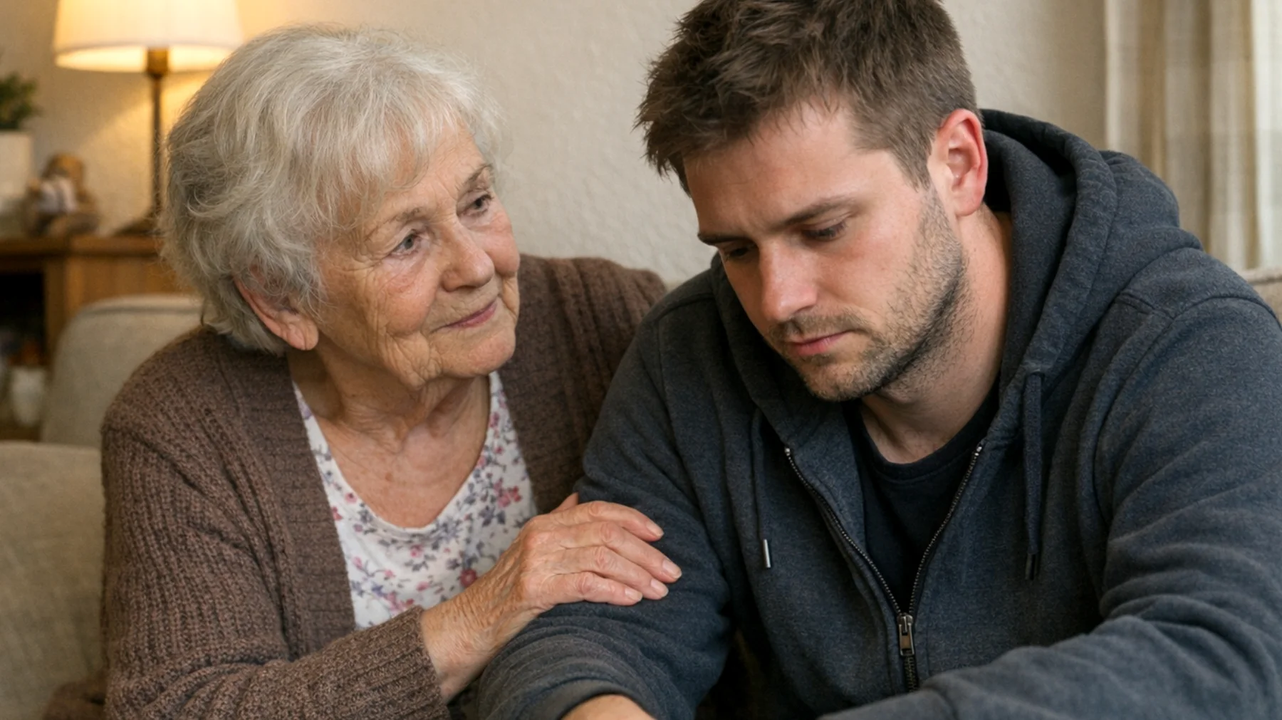 Die Oma beobachtet, dass ihr erwachsener Enkel (18-25 Jahre) zunehmend unter einem geringen Selbstwertgefühl leidet: Er zweifelt ständig an seinen Fähigkeiten, vergleicht sich negativ mit Gleichaltrigen und meidet Herausforderungen aus Angst zu versagen. Die Oma weiß nicht, wie sie ihn unterstützen soll, ohne aufdringlich zu wirken oder die Situation zu verschlimmern."